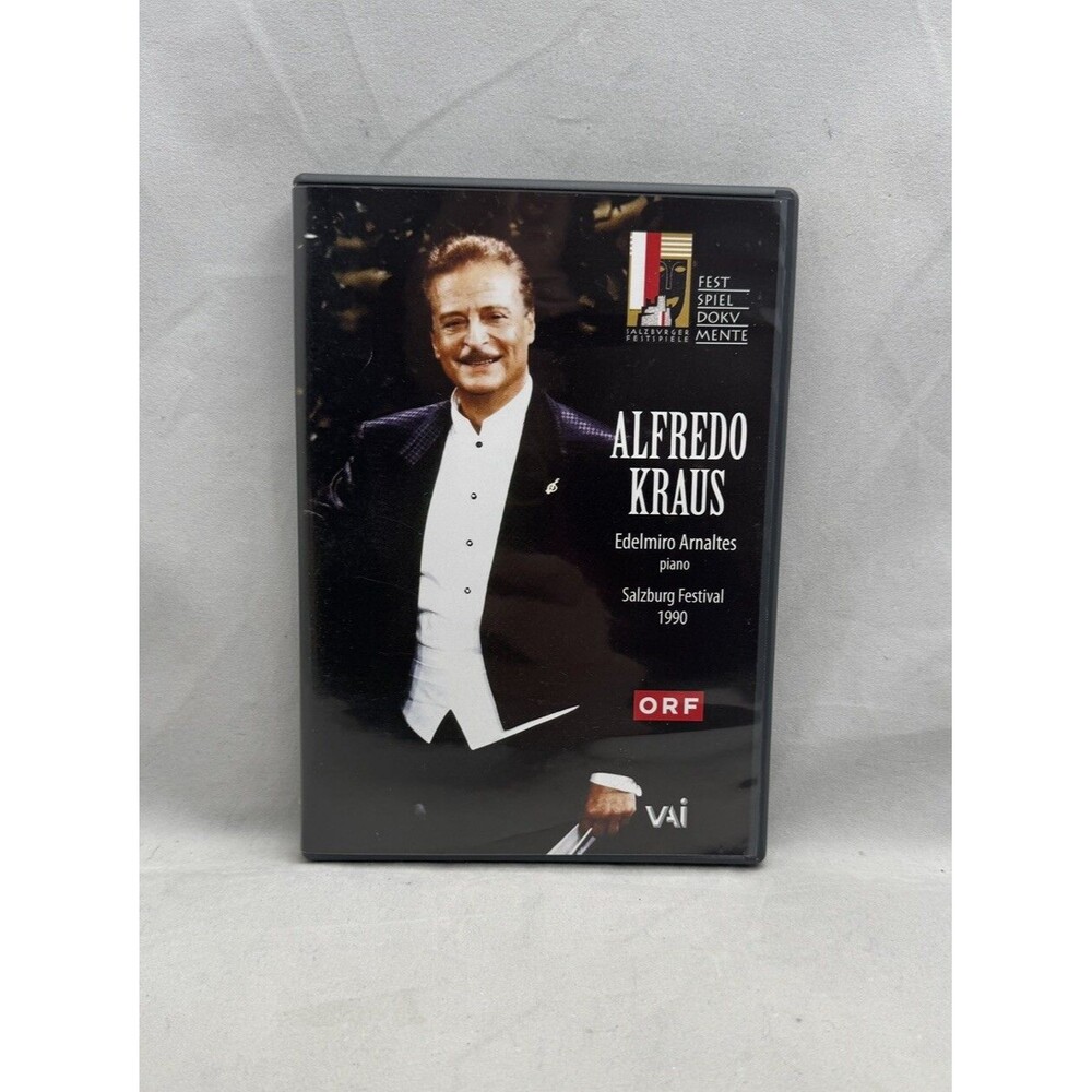 Alfredo Kraus DVD Salzburg Festival Recital 1990 Arnaltes ORF VAI